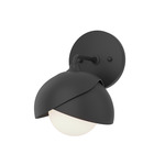 Brooklyn Double Shade Wall Sconce - Black / Black