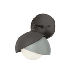 Brooklyn Double Shade Wall Sconce - Oil Rubbed Bronze / Vintage Platinum