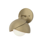 Brooklyn Double Shade Wall Sconce - Soft Gold / Soft Gold