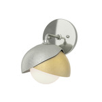 Brooklyn Double Shade Wall Sconce - Sterling / Modern Brass