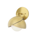 Brooklyn Double Shade Wall Sconce - Modern Brass / Modern Brass