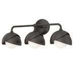 Brooklyn Double Shade Bathroom Vanity Light - Oil Rubbed Bronze / Oil Rubbed Bronze