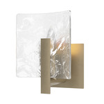 Arc Wall Sconce - Soft Gold / White Swirl