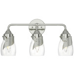 Lapas Bathroom Vanity Light - Sterling / Water