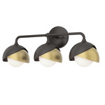 Paralline Mini Pendant - Oil Rubbed Bronze / Opal