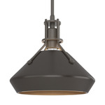 Henry Mini Chamfer Pendant - Dark Smoke / Oil Rubbed Bronze