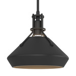 Henry Mini Chamfer Pendant - Black / Black