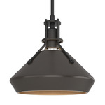 Henry Mini Chamfer Pendant - Black / Oil Rubbed Bronze