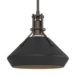 Henry Mini Chamfer Pendant - Oil Rubbed Bronze / Black