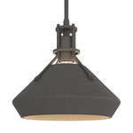 Henry Mini Chamfer Pendant - Natural Iron / Natural Iron