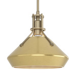 Henry Mini Chamfer Pendant - Soft Gold / Modern Brass