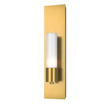 Pillar Wall Sconce - Modern Brass / Opal