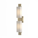 Oceanus Bathroom Vanity Light - Modern Brass / Opal