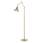 Henry Floor Lamp - Modern Brass / Vintage Platinum