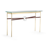 Equus Console Table - Modern Brass / Sterling