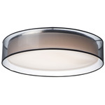 Prime Double Shade Ceiling Light - Black