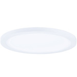 Wafer Round 120-277V 0-10V Dim 3000K Surface Light - White / White Polycarbonate
