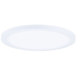 Wafer Round 120-277V 4000K Surface Light - White / White Polycarbonate