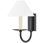 Lenore Wall Sconce - Black / White