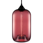 Pod Pendant - Black / Plum