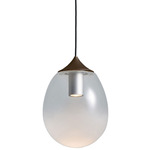 Mist LED Pendant - Pearl Cocoa / Frosted