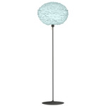 Eos Floor Lamp - Black / Light Blue