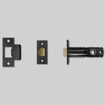 Tubular Latch for Door Knob - Passage - Smoked Bronze