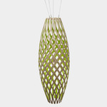 Hinaki Pendant - Bamboo Exterior / Lime Interior