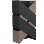 Gurare Wall Sconce - Black/ Mocha