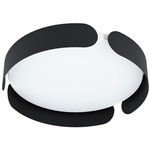 Valcasotto Ceiling Light - Black / White