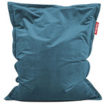 Original Slim Velvet Bean Bag - Cloud