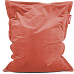 Original Slim Velvet Bean Bag - Rhubarb