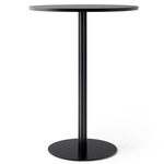 Harbour Round Counter/Bar Table - Black / Charcoal