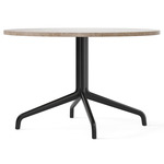 Harbour Lounge Table - Black / Kunis Breccia Sandstone