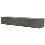 Marble Plinth Shelf - Grey Kendzo Marble