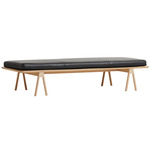 Level Daybed - White Pigmented Oak / Black