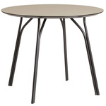 Tree Round Dining Table - Black / Beige