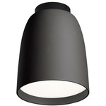 Nut Outdoor Ceiling Light - Textured Black