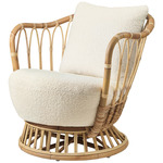 Grace Lounge Chair - Natural / Karakorum Ivory