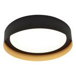 Reveal Ceiling Light - Black / Gold / White