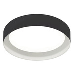 Reveal Ceiling Light - Black / White / White