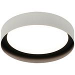 Reveal Ceiling Light - White / Black / White