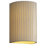 Porcelina 1265 Wall Sconce - Bisque / Waterfall Porcelain