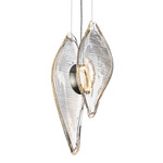 Duna Pendant - Silver / Clear