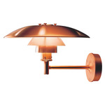 PH Outdoor Wall Sconce - Brushed Copper