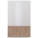 Simon Table Lamp  - Natural / Frosted