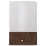 Simon Table Lamp  - Walnut / Frosted