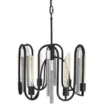 Darden Pendant - Matte Black / Chrome