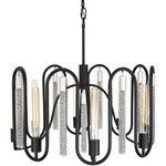 Darden Pendant - Matte Black / Chrome