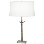 Gianna Table Lamp - Antique Brass / Off White